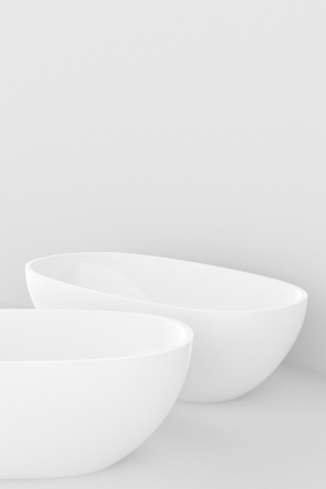 Ванна отдельностоящая 1760x910 мм Technova Ov VATO7, белый глянец