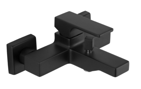 Смеситель для ванны Remer Absolute AU05NO, чёрный матовый