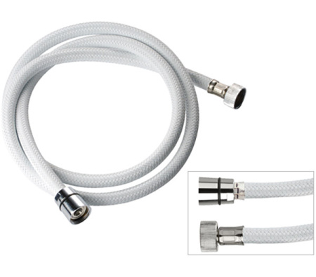 Шланг для душа ПВХ 200 см Remer 332CNNB200, белый