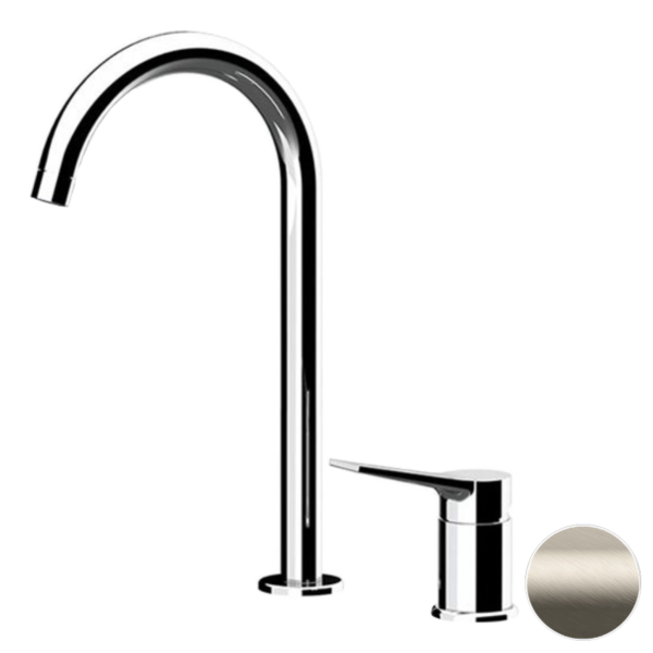 Смеситель для раковины Remer Slash SL57LXV, сталь