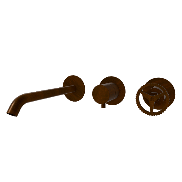 Смеситель для ванны Remer Chrono CH54D2PWBBR, бронза масляная