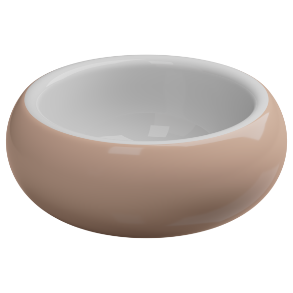 Ванна отдельностоящая 150 см GSG Ceramic Design Petra VAPE039, Rosa Glossy