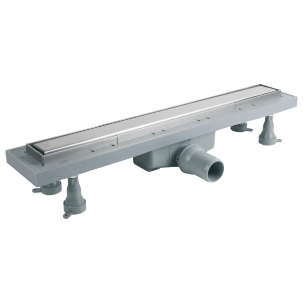 Дренажный канал 60 см, гидрозатвор, PP, горизонтальный выход OMP Tea Deflow 973.801.8