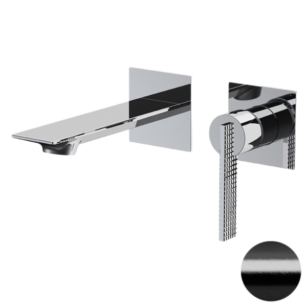 Смеситель для раковины Daniel Club ANC632PFZ, черный брашированный хром