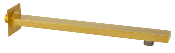 Кронштейн для верхнего душа 30 см Remer 348Q30BG, золото брашированное