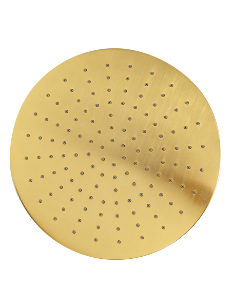 Верхний душ с шарнирным соединением 30 см Mariani B22STB0130, золото брашированное