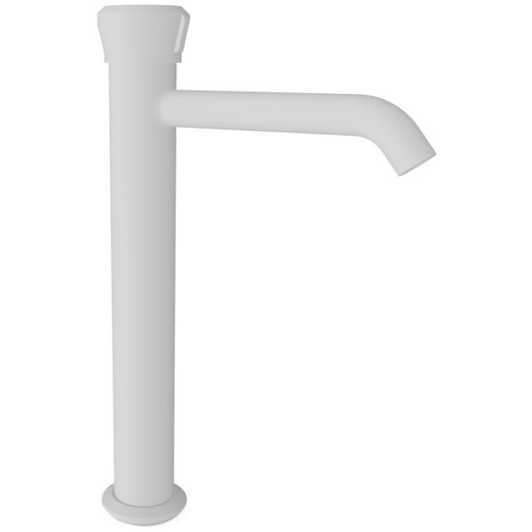 Смеситель для раковины Remer Element ET11LXLBO, белый матовый