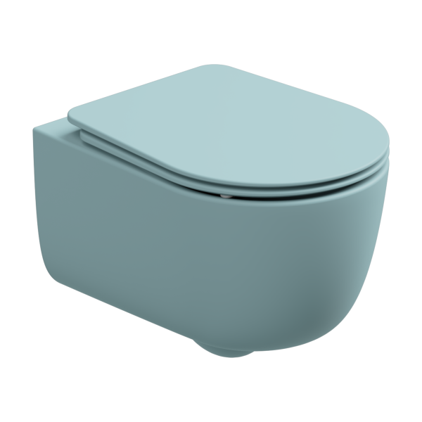 Чаша подвесного унитаза со смывом Smart Clean GSG Ceramic Design Hit! HIWCSO037, Ice Matt