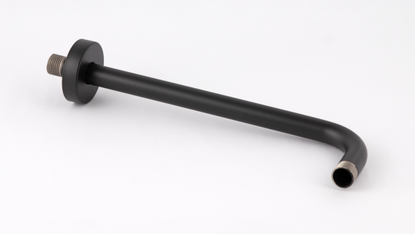 Кронштейн для верхнего душа 30 см Remer 343L30NO, черный матовый