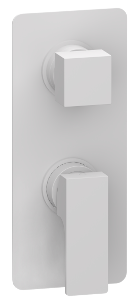 Смеситель для душа Remer Absolute AU93KBBO, белый матовый