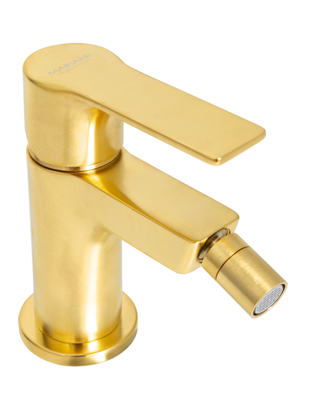 Смеситель для биде Mariani Kali A22493KL12, золото брашированное