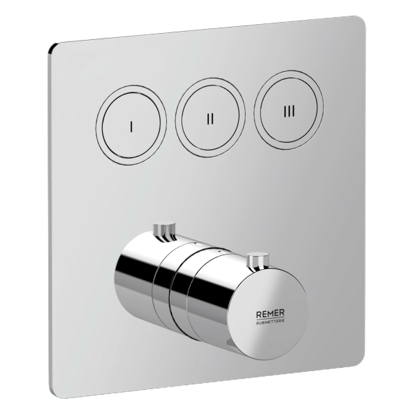 Смеситель термостатический для душа Remer X Style X99QD3KB