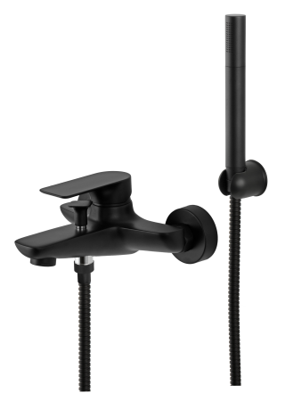 Смеситель для ванны Remer Infinity I02NO, черный матовый