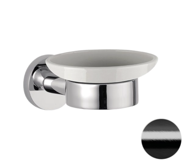 Мыльница Remer Guest GS10CFP, черный брашированный хром