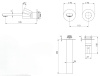 Смеситель для раковины Remer Ottagono ON15PWB