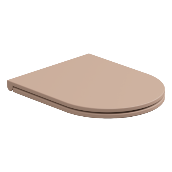 Крышка с сиденьем для подвесного унитаза с микролифтом GSG Ceramic Design Like LKCOPRSLTICR032, Cipria Matt