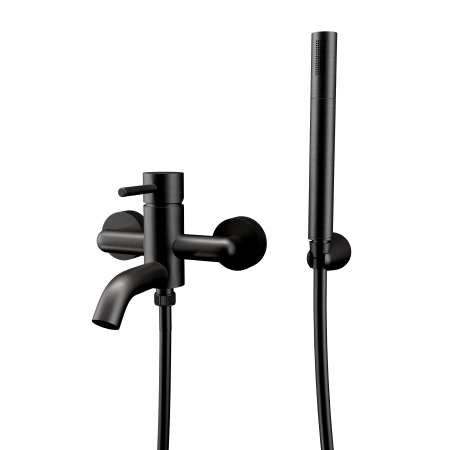 Смеситель для ванны Remer X Style X02CFP, черный брашированный хром