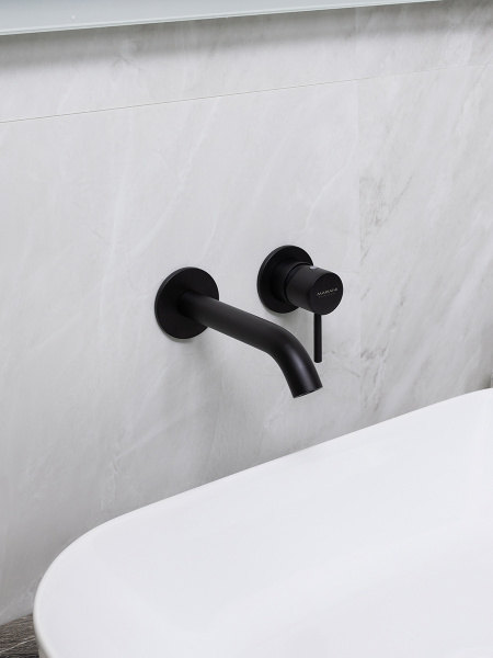 Смеситель для раковины Mariani Next B14565NSP, черный матовый