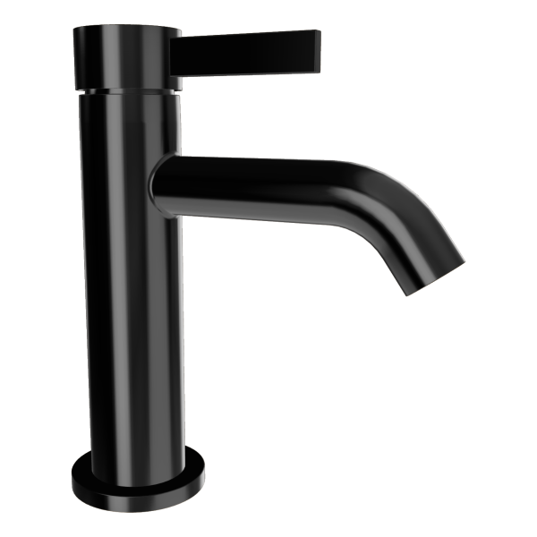 Смеситель для раковины Remer Metrica MC12CFP, черный брашированный хром