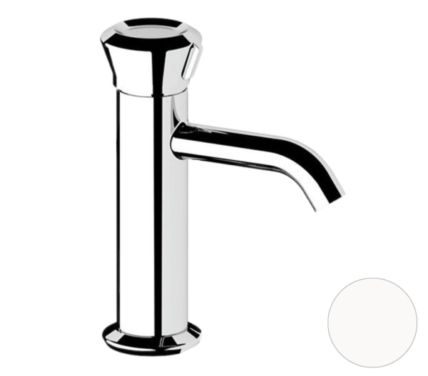 Смеситель для раковины Remer Element ET12BO, белый матовый