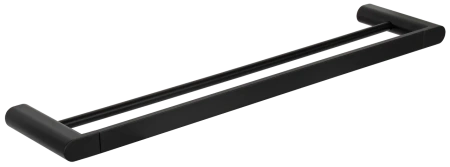 Полотенцедержатель двойной 60 см Remer Lounge LN33NO, черный матовый