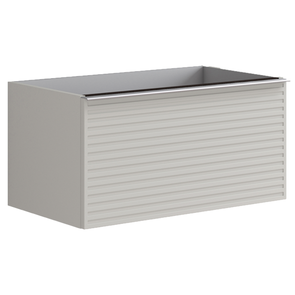  Тумба для раковины с 2 ящиками 80см Onsen Pixel 68-BP-082-S2-M11,серый 