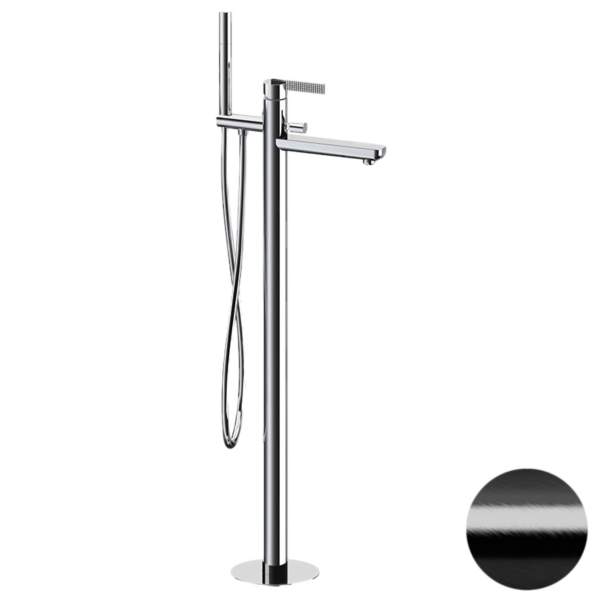 Смеситель для ванны Daniel Club ANC678FZ, черный брашированный хром