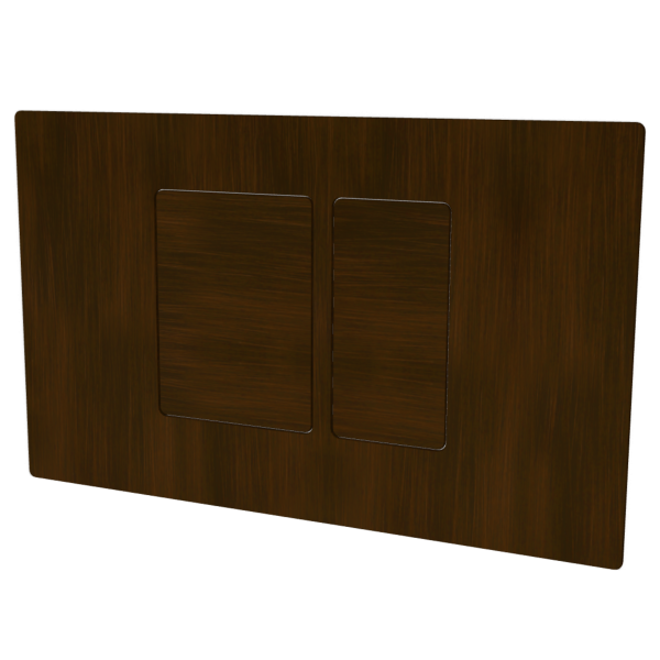 Кнопка смыва Remer RB820BR, бронза масляная