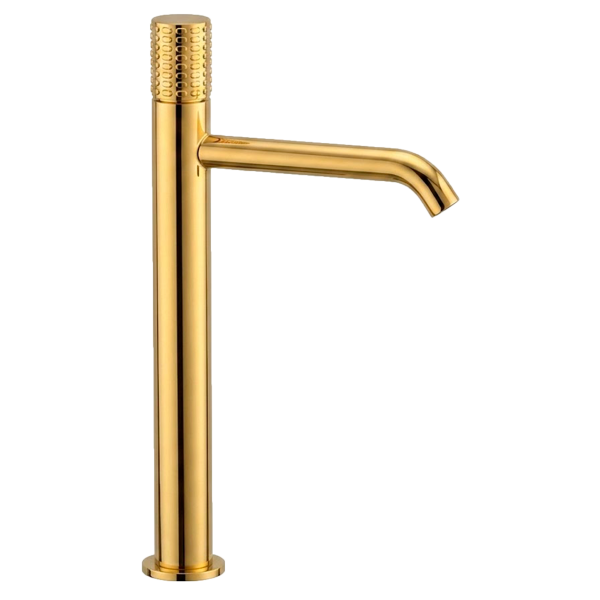 Смеситель для раковины Remer Celebrity CEC11LXLGP, золото глянцевое PVD