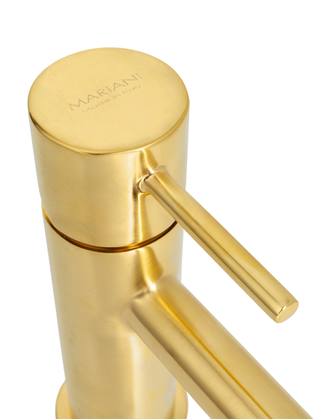 Смеситель для биде Mariani Next A22493NS12, золото брашированное