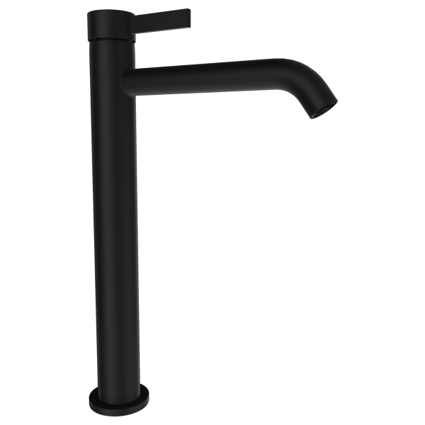 Смеситель для раковины Remer Metrica MC11LXLNO, черный матовый