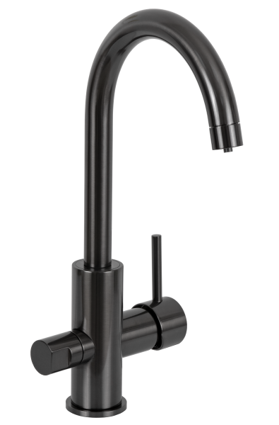 Cмеситель для кухни Remer X Style N792DWCFP, черный брашированный хром