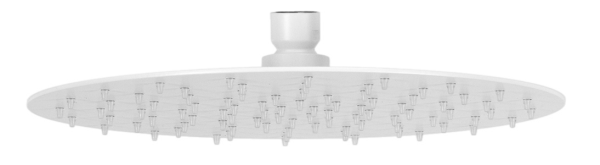 Верхний душ с шарнирным соединением 40 см Remer 357UFM40BOX, белый матовый