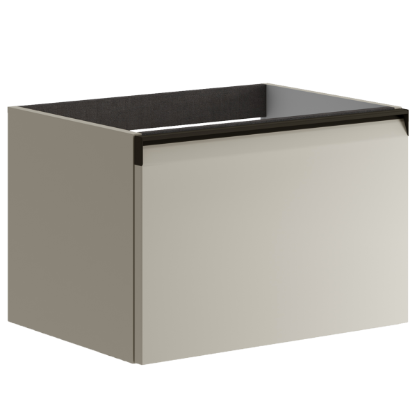 Тумба для раковины с 1 ящиком 60 см Onsen Fusion 78-BP-060-K1-M15, песочный