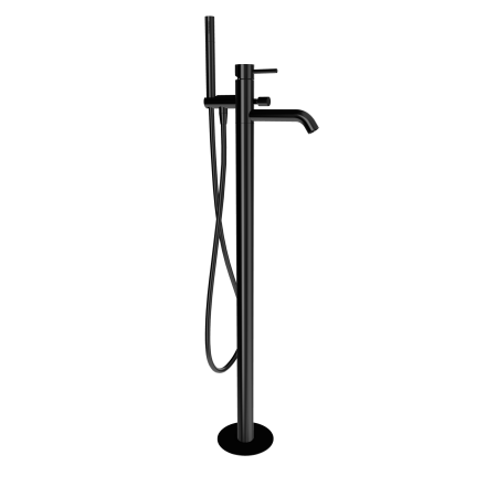 Смеситель для ванны Remer X Style X08CFP, чёрный брашированный хром