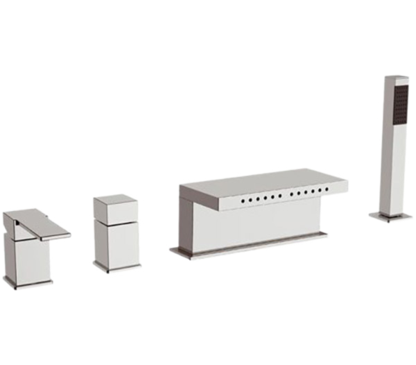 Смеситель для ванны Remer Qubika Q06