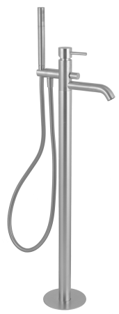 Смеситель для ванны Remer X Style X08NPO, никель матовый брашированный