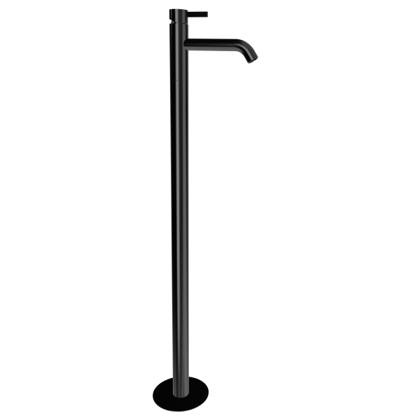 Смеситель для раковины Remer Metrica MC18CFP, черный брашированный хром