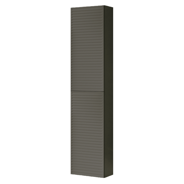 Шкаф-пенал подвесной с 2 ящиками 160см Onsen Pixel 68-CL-316-S-M23 , серый 