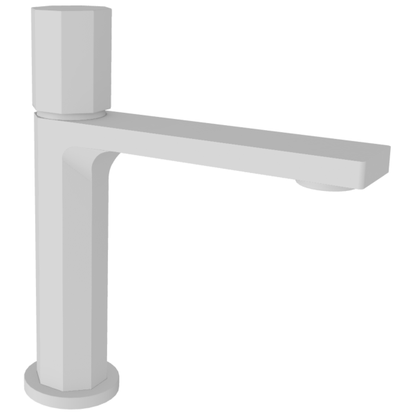 Смеситель для раковины Remer Ottagono ON12ABO, белый матовый