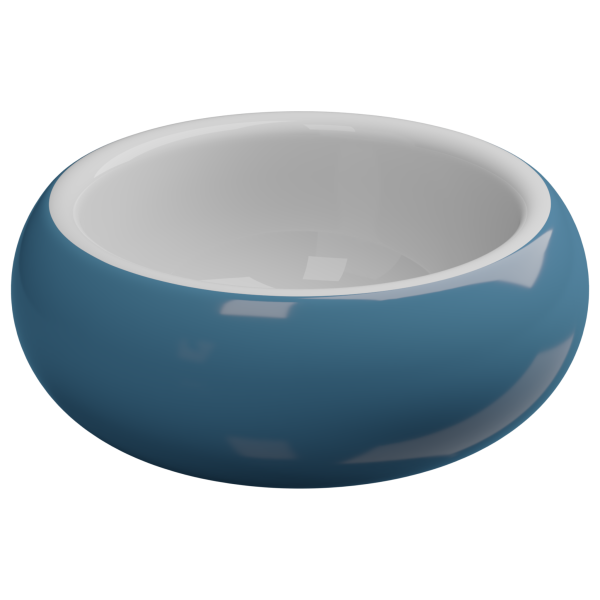 Ванна отдельностоящая 150 см GSG Ceramic Design Petra VAPE040, Denim Glossy