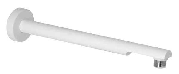 Кронштейн для верхнего душа 40 см Remer 348N40BO, белый матовый