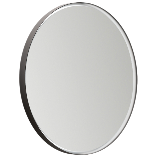 Зеркало 90 см с подсветкой Onsen 20-LD-R90-NE, черный матовый