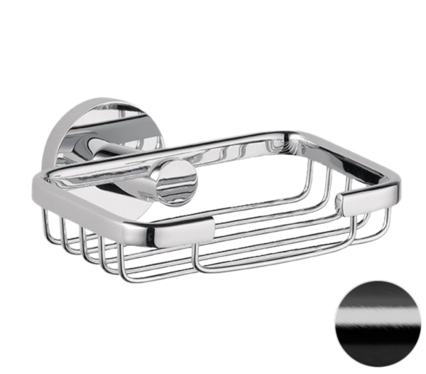 Мыльница Remer Guest GS11CFP, черный брашированный хром