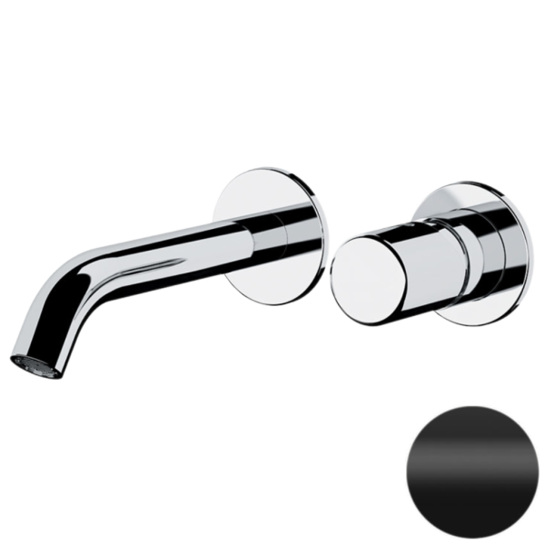 Смеситель для раковины Daniel Trilogy TG632P15, чёрный матовый