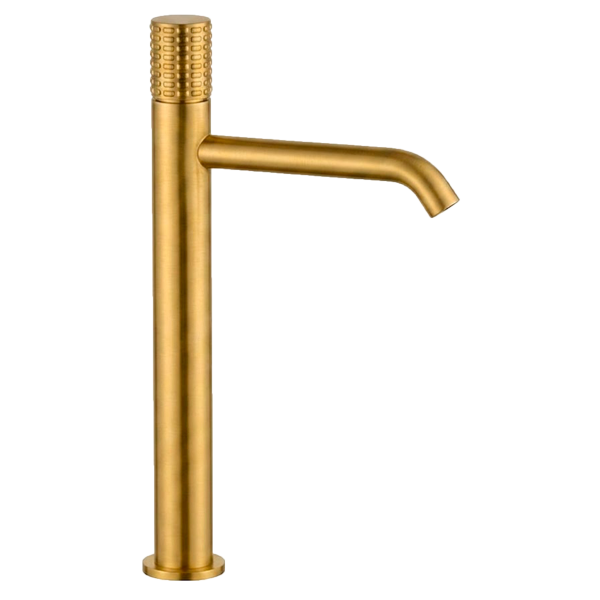 Смеситель для раковины Remer Celebrity CEC11LXLBG, золото брашированное