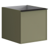 Шкаф подвесной с 2 ящиками 40 см Onsen Pixel 68-CS-042-F1-M57,зелёный