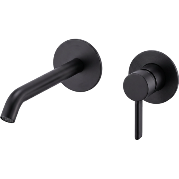 Смеситель для раковины Remer Metrica MC15PNO, черный матовый