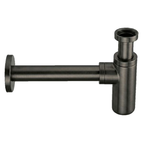 Сифон 1”1/4  Remer 958LGM, оружейная сталь PVD