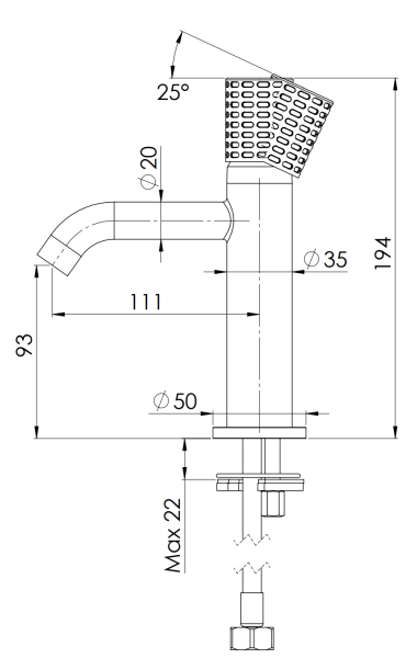 Смеситель для раковины Remer Celebrity CEC12
